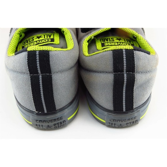 Converse All Star Youth‎ Boys Shoes Sz 4 M Gray Fabric Low Top - Picture 5 of 9